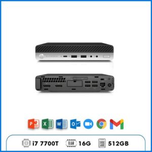 Máy Bộ HP ProDesk 800 G3 Mini - Core i7 7700T | 16GB | SSD 512GB