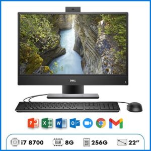 Máy Tính Dell OptiPlex 5270 All in One - Core i7 8700 | 8GB | SSD 256GB | 22"