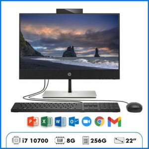 Máy tính AIO HP ProOne 600 G6 - Core i7 10700 | 8GB | 256GB SSD | W10 | 21.5" FHD Cảm ứng