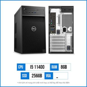 Máy trạm Dell Precision 3650 Tower - Core i5 11400 | 8G | 256GB SSD