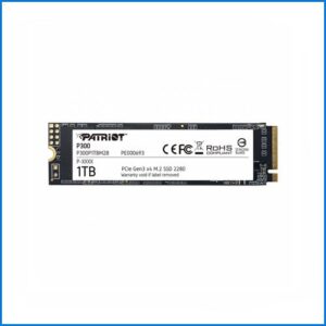 Ổ cứng SSD 1TB Patriot P300 M2 2280 NVMe Gen 3 (36T)