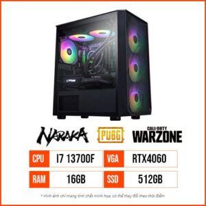 TTC40 Gaming - i7 13700F | Ram 16GB | SSD 512G | RTX4060 8G
