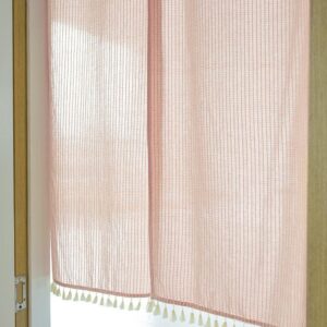 Two-piece Japanese-style curtain