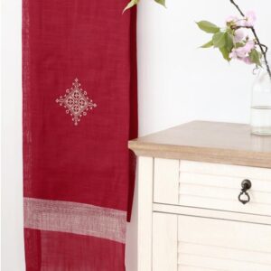 KHĂN TRẢI BÀN TABLE RUNNER MÀU ĐỎ