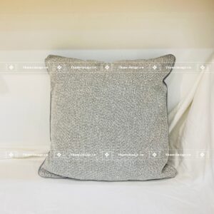VỎ GỐI COTTON XÁM