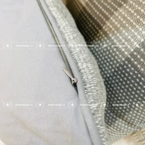 VỎ GỐI COTTON XÁM