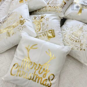 VỎ GỐI NOEL TRẮNG