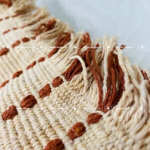 VỎ GỐI LINE TUA RUA (ĐƠN SẮC)