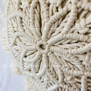 VỎ GỐI MACRAME MẶT TRỜI