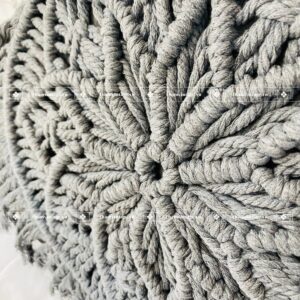 VỎ GỐI MACRAME MẶT TRỜI