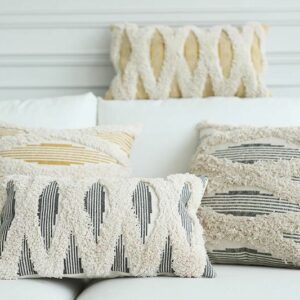 Vỏ gối họa tiết xương cá