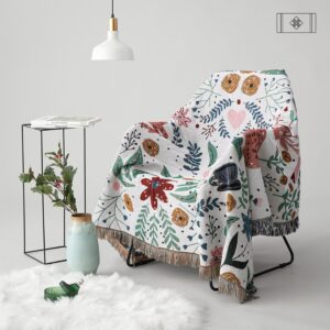 THẢM DỆT PHỦ GHẾ HƯƠU RỪNG