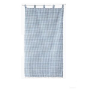 One piece striped jacquard curtain