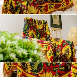 THẢM DỆT HOA HƯỚNG DƯƠNG