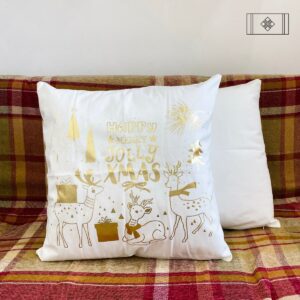 VỎ GỐI NOEL TRẮNG