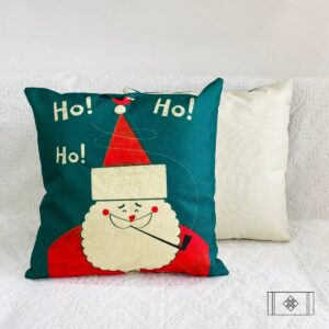 VỎ GỐI NOEL XANH