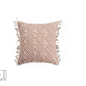 Vỏ gối Macrame