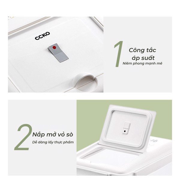 Thùng gạo chống ẩm CCKO