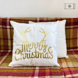VỎ GỐI NOEL TRẮNG