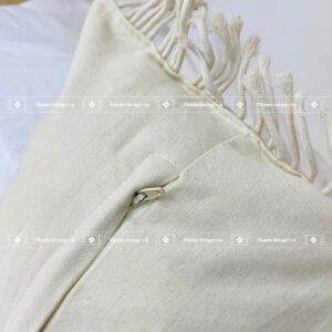 VỎ GỐI MACRAME TUA RUA