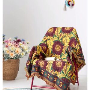 THẢM DỆT HOA HƯỚNG DƯƠNG