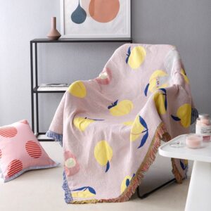 Thảm dệt quả đào