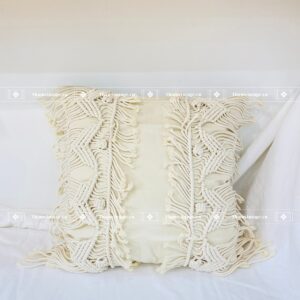 VỎ GỐI MACRAME TUA RUA