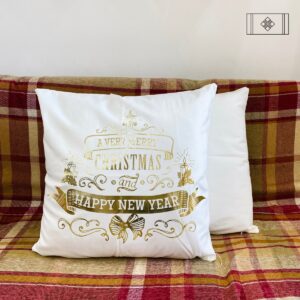 VỎ GỐI NOEL TRẮNG
