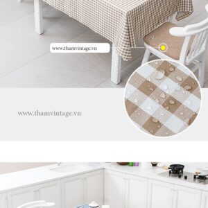 Khăn trải bàn PVC Natural Style