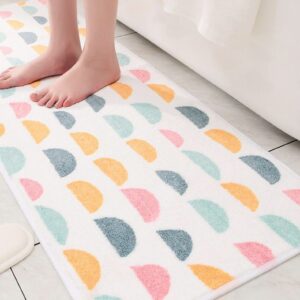 Thảm chân hoạ tiết nửa hình tròn