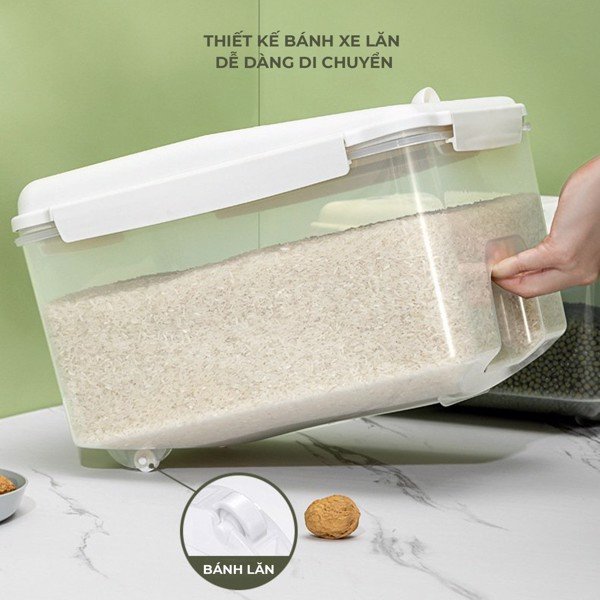 Thùng gạo chống ẩm CCKO