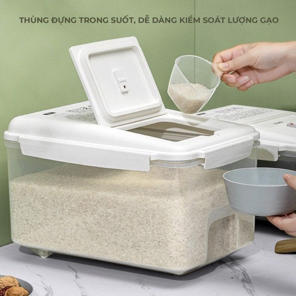 Thùng gạo chống ẩm CCKO