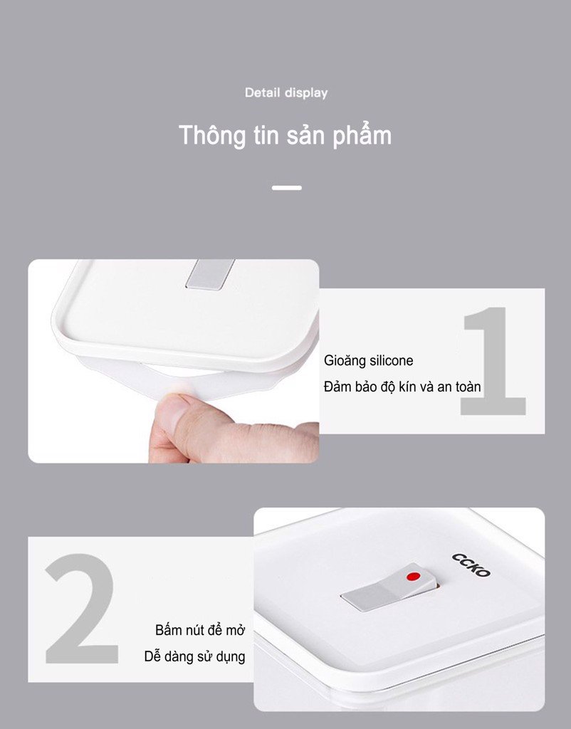Hộp đựng đồ khô CCKO