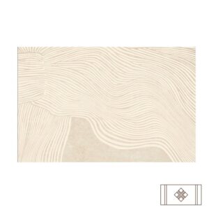 THẢM LÔNG TRỪU TƯỢNG TONE BE