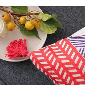 Vỏ gối dệt màu sắc - họa tiết