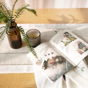 KHĂN TRẢI BÀN TABLE RUNNER HOA CÚC