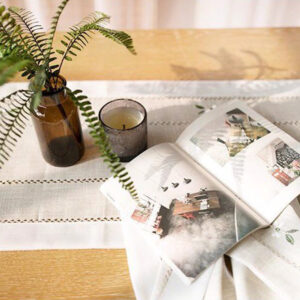 KHĂN TRẢI BÀN TABLE RUNNER HOA CÚC
