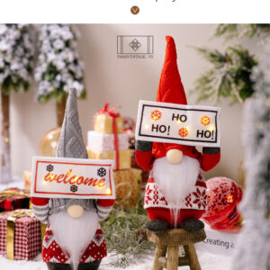 ÔNG GIÀ NOEL BẰNG LEN CẦM BIỂN