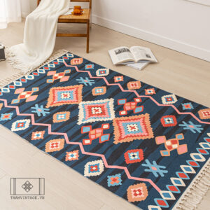 THẢM TRẢI SÀN COTTON DỆT THÔ THỔ CẨM