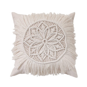 VỎ GỐI MACRAME MẶT TRỜI