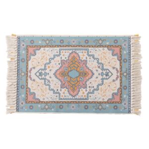 Thảm Dệt Hình Học Đông Phương - BST Mùa Xuân Thảm Vintage