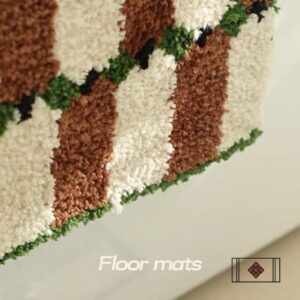 Thảm Len Nhà Tắm Indochine - BST Mùa Xuân Thảm Vintage