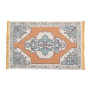 Thảm Dệt Hình Học Đông Phương - BST Mùa Xuân Thảm Vintage
