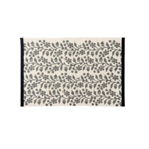 Thảm Chân Dệt Cotton Dây Leo - BST Mùa Xuân Thảm Vintage