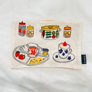 Lót vải cotton cao cấp 2 lớp họa tiết nhà bếp dễ thương
