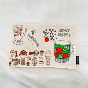 Lót vải cotton cao cấp 2 lớp họa tiết nhà bếp dễ thương