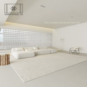 THẢM LEN CỪU MINIMALIST