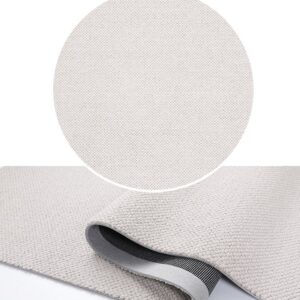 THẢM TRÒN LEN CỪU MINIMALIST
