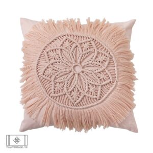 BST VỎ GỐI MACRAME FLOWER