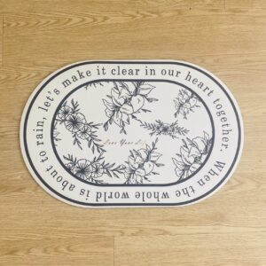 THÀM NHÀ TẮM SIÊU THẤM HÚT HOA TRẮNG SANG TRỌNG
